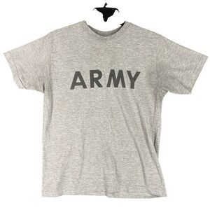 Vintage Army Shirt Mens M Military PFU Physical Fitness Uniform Made USA Y2K Tee